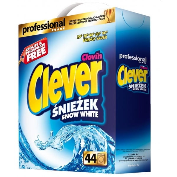 Proszek Clever Weiss 3,25kg-2236c64212914156f8135c31c3740f77