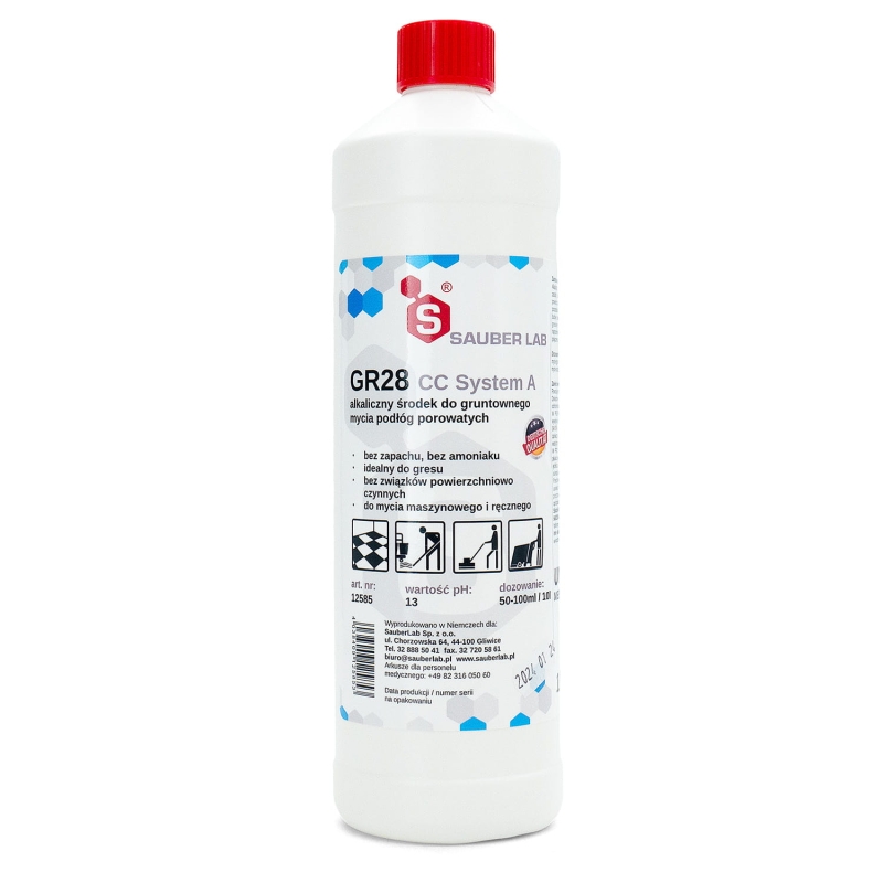 Alkaliczny środek do gruntownego mycia CC SystemA-73b10efc007b5c4e175cef3b44f82391