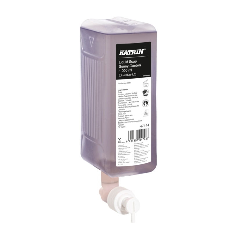 Mydło w płynie Katrin Sunny Garden 1l  op. 6 szt-ac44a1a6bb221249b9021dca80de8313