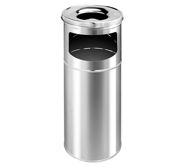 Koszopopielnica metalowa błyszcząca-b85e3bc6734481f2a32f2a30e82a6ea5