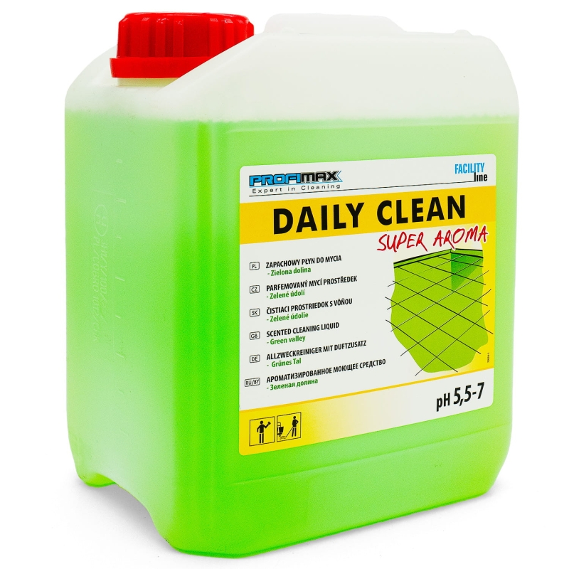Płyn do podłóg Super Aroma - Zielona Dolina 5l-1e6e5a5663087f17b1568278015b3704