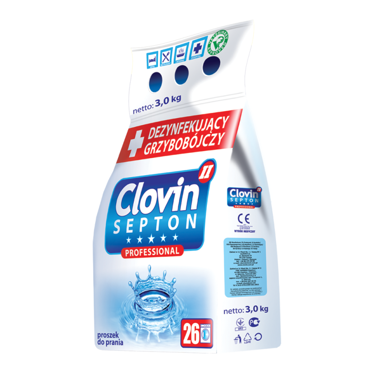 Proszek Clovin II Septon 15kg-c07c51d57967462e532843c2343f696b