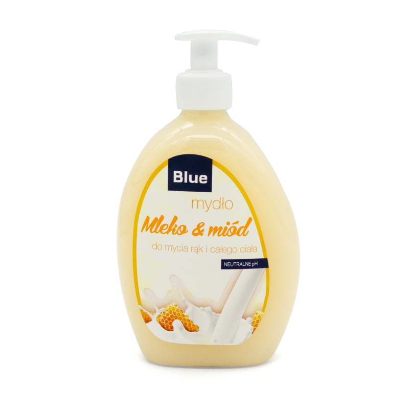 Mydło w płynie z dozownik 500 ml Blue Mleko i miód-698e332d5aa462da4ca9cdb292dead13 Mydło w płynie z dozownik 500 ml Blue Mleko i miód-698e332d5aa462da4ca9cdb292dead13