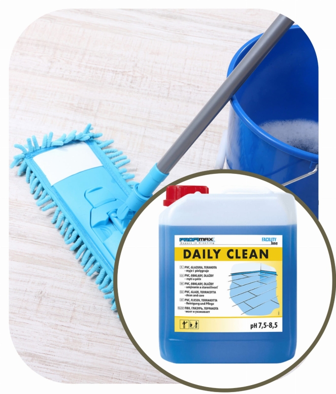 Daily Clean PCV 5l - preparat do mycia podłóg-45bada16aaeebeaea1512550b86a4170