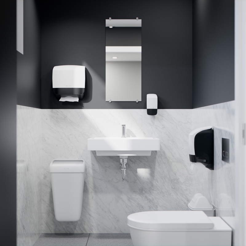 88942 dozownik Katrin S do ręczników ZZ, biały-a139ba1a6dafaf4eacbf7e1731ee11c1